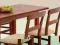 NOWOŚĆ ! NOWOCZESNY STÓŁ DREWNIANY DINNER 120-155