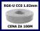 KABEL KONCENTRYCZNY RG6U CCS 1.02mm 100M