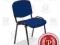 ISO KRZESŁO KONFERENCYJNE TAPICEROWANE KOLORY