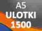 Ulotki A5 1500 szt. -48h- DARMOWA DOSTAWA ulotka