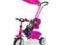 ROWEREK TRÓJKOŁOWY BOBY DELUX RÓŻOWY -B1