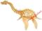 PUZZLE DREWNIANE 3D DINOZAUR PLEZJOZAUR JH2090