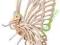 PUZZLE DREWNIANE 3D MOTYL HR151