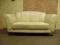 SOFA  SKÓRA 2-OS. JASNY ECRU KREMOWY  SZER 165 CM