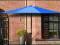 PARASOL OGRODOWY 3m NIEBIESKI RATY
