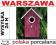 Domek dla ptaków mały II amarantowy -50%  Warszawa