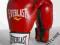 Rękawice Bokserskie Ergo EVERLAST 14oz Skóra Nat.