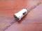 Adapter samochodowy USB Mini Biały