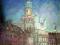 POZNAŃ RATUSZ - akryl, płótno na blejtramie 70x50