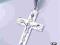 KRZYŻYK SREBRNY PAN JEZUS OKAZJA ! PR 0,925