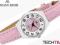 Różowy Antyalergiczny zegarek dla Dziewczynki