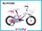 ROWER  DLA DZIEWCZYNKI PRINCESS 12 CALI 3 - 5 LAT