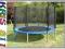 TRAMPOLINA OGRODOWA Z SIATKĄ + DRABINKA 10 FT 304