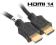LK5 KABEL 2 x HDMI A v1.4 (19PIN) MĘSKI BLACK-GOLD