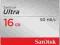 SANDISK ULTRA COMPACTFLASH 16GB 50MB/s