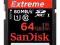 SANDISK Extreme SDXC 64GB UHS-I 80 MB/s