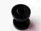 CZARNY TUNEL ODKRĘCANY 3mm  akryl