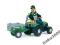 SMOBY TRAKTOR Z PRZYCZEPKA  ZIELONY 33406 OKAZJA