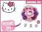 drewniane koraliki - Hello Kitty - Eichhorn -