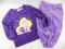 *H&amp;M* ROSZPUNKA _PIŻAMA _welur _98/104 _OKAZJA