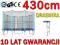 ATESTOWANA TRAMPOLINA 430cm 14FT DRABINKA SIATKA