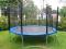PROFESJONALNA TRAMPOLINA 427 cm 14 ft  BEZPIECZNA