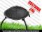 GRILL SKŁADANE PALENISKO OGRODOWE Z RUSZTEM 56 cm