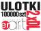 ULOTKI ULOTKA 2xDL 100000 egz KOLOR poskładane!!!