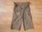Spodenki dziecięce brązowe 3/4  roz.146
