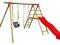 Huśtawka Zosia ze ślizgiem 260x310xH230 cm