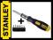 WKRĘTAK STANLEY GRZECHOTKA ŚRUBOKRĘT + BITY