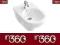 Villeroy &amp; Boch O.Novo Bidet 360x560 54600001