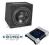 Powerbass M-124 Compact 375W RMS + Crunch MXB2200i