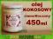 OLEJ KOKOSOWY BIOOIL 450ml ZIMNOTŁOCZONY NATURALNY