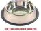 TRIXIE MISKA METALOWA NA GUMIE 0,45l 14cm 24851