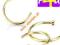 n16 Kolczyk NOSA Kółko 8mm 10mm w nosie podkówka