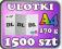 Ulotki składane A4 3xDL1500szt 170g PROJEKT GRATIS