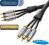 Component 1,5m 24K OFC 3xRCA PROWIRE HIEND VIVANCO