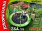 TRAMPOLINA SKYFLYER RING 2in1 244CM 8ft + Gratisy