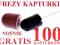 100x KAPTURKI ŚCIERNE FREZY PEDICURE 10mm + NOŚNIK