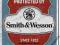 Metalowy plakat  Chroniony przez Smith&amp;Wesson