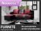 Sofa DOVER + pufa! kanapa, narożnik! HIT FurnitePL
