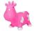 Różowa dmuchana krówka