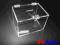 SKARBONKA URNA przezroczysta z PLEXI 20x15x15cm FV