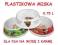 PLASTIKOWA MISKA DLA PSA KOTA 0,75 L MIX WZORÓW