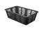 Koszyk plastikowy ZEBRA 2 antracyt SZARY