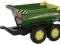 m-z ROLLY TOYS 122165 przyczepa John Deere z wywro