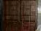 Biblioteka kolonialna indyjska drewniana regał -MŚ