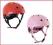 Kask Dla Dzieci, Regulowany, 2 kolory, r M (55-58)
