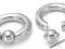 Kółko CBR  Captive Bead Ring  Piercing 8mm